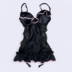 GRAIL Vintage Victoria's Secret 34D Burlesque slip dress